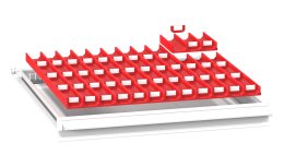 Plastikowa przegroda do szuflad ZB 36 x 36D