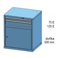 Kontenerek z szufladami ZD 84-2 - 3