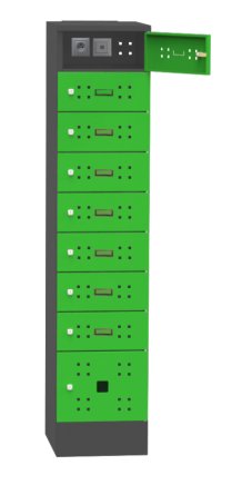 Szafka do ładowania urządzeń mobilnych z portami USB SVE_41_B8 - 1