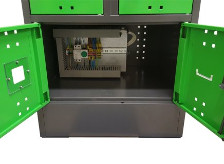Szafka do ładowania urządzeń mobilnych bez portów USB SBE_32_A8 - 6