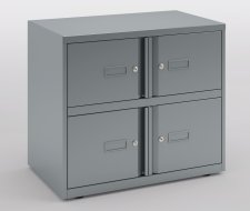 Szafka pudełkowa Bisley Essentials 693 x 800/1000 x 470 mm