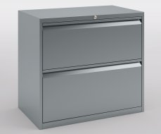Metalowa szafka kartotekowa Bisley Essentials