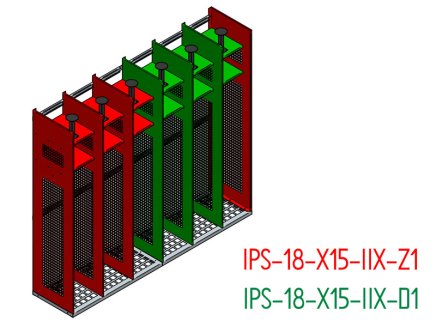 Szafka dokująca dla strażaków IPS D1 - 1