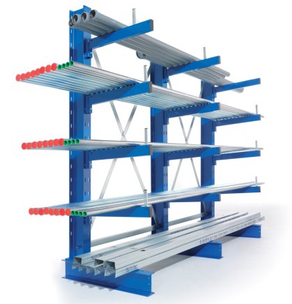 Jednostronny regał konsolowy MULTISTRONG M – wersja dostawna 75091 - 1