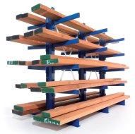 Dwustronny regał konsolowy MULTISTRONG M – wersja dostawna 75149