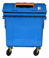 Plastikowy pojemnik na odpady 1100L MGB 1100 - 4