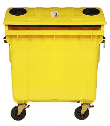 Plastikowy pojemnik na odpady 1100L MGB 1100 - 5