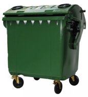 Plastikowy pojemnik na odpady 1100L MGB 1100