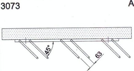 Stojak na trzy rowery 3073 - 1
