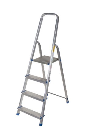 Drabina aluminiowa czterostopniowa (łącznie z platformą) DR(150)ALD-4 - 1