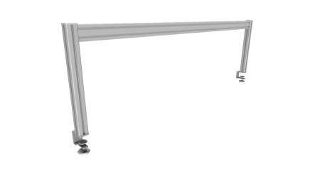 Panel Lean Office Ergo o szerokości 1580 mm - 1