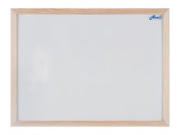 Tablica magnetyczna jednoczęściowa, rama drewniana 60 x 90 cm