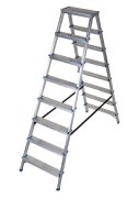 Drabina aluminiowa 8-stopniowa DR(150)ALDD-8