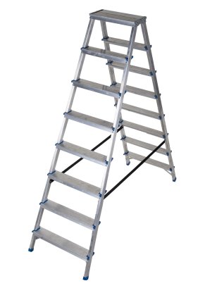 Drabina aluminiowa 8-stopniowa DR(150)ALDD-8 - 1