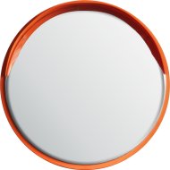 Lustro zewnętrzne z pomarańczową osłoną przeciwsłoneczną ø 320 mm AISI 304 (5 modeli)