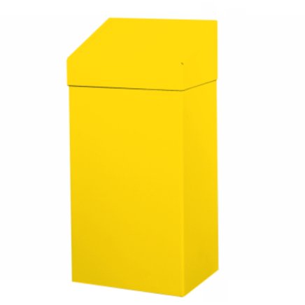 Wiszący metalowy kosz na śmieci 50L N9602 - 5