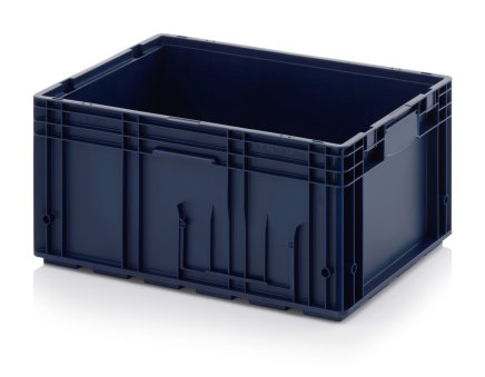 Skrzynia R-KLT z pełnym dnem 600 x 400 x 280 mm - 1
