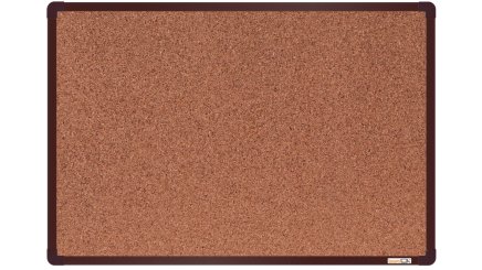 Tablica ogłoszeniowa z wysokiej jakości powierzchnią korkową o wymiarach 600 x 900 mm - 3