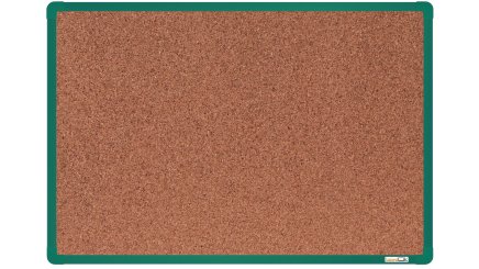 Tablica ogłoszeniowa z wysokiej jakości powierzchnią korkową o wymiarach 600 x 900 mm - 5