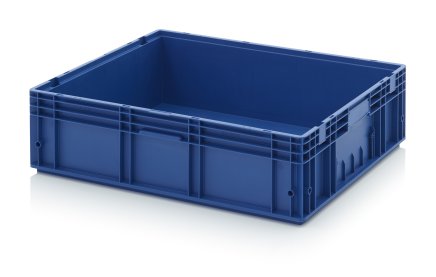 Skrzynia RL-KLT z otworami spustowymi 800 x 600 x 219 mm - 1