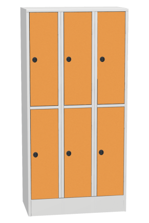 Szafa z drzwiami HPL typu SHS 33BH - 2