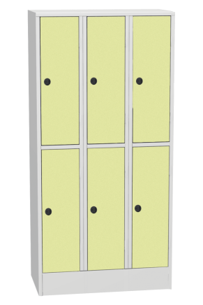 Szafa z drzwiami HPL typu SHS 33BH - 3