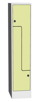 Szafka z drzwiami HPL typu SZS 41AH - 3