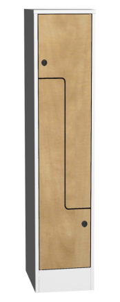 Szafa z drzwiami laminowanymi typu SZS 41AL - 2