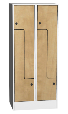 Szafa z drzwiami laminowanymi typu SZS 42AL - 2
