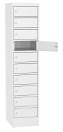 Szafka na laptopy – 10 przegródek, bez instalacji elektrycznej SZNL 4110