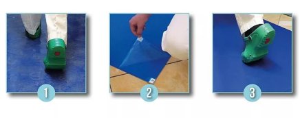Mata antybakteryjna samoprzylepna biała Sticky Mat (7 modeli) - 2