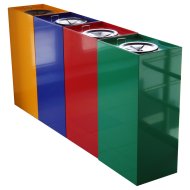 Kosz do segregacji odpadów 100L 1041 - 1