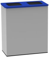 Metalowy kosz na śmieci KOS 1300 komplet - 2