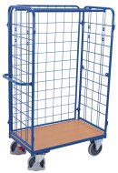 Wózek paczkowy 3 ściany z siatki sw-500.306 (4 modele)
