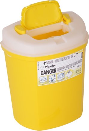 Pojemniki na ostre odpady szpitalne 5,5 l UN 3291 - 1