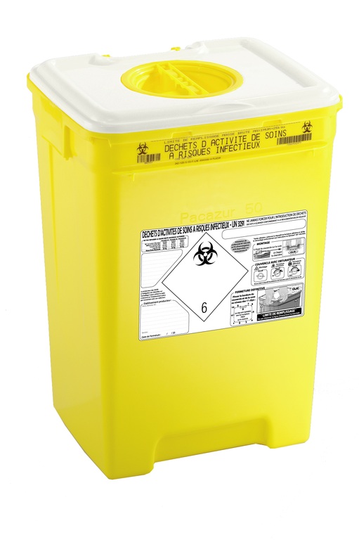 Pojemnik na odpady szpitalne PACAZUR 50 l