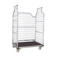 Kontener mobilny z 3 ścianami z siatki Universal Corlette® (4 modele)