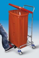 Wózek do segregacji odpadów i prania bez worka PEDALBAG I.  (5 modeli)