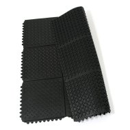Gumowa modułowa mata przeciwzmęczeniowa Diamond Plate Tile - 3