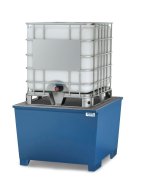 Wanna ociekowa na nogach na 1 zbiornik IBC - 1
