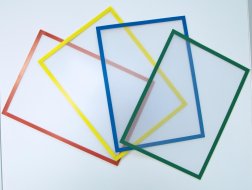 Kieszeń magnetyczna A4, komplet 10 sztuk