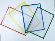Kieszeń magnetyczna A4, komplet 10 sztuk - 1