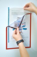 Kieszeń magnetyczna A4, komplet 10 sztuk - 3