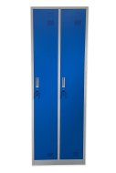 Szafka pracownicza BHP szara/niebieska HDG-02-7047_5015