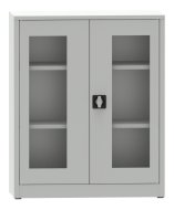 Szafka na dokumenty z drzwiami przeszklonymi plexi C3951 - 2