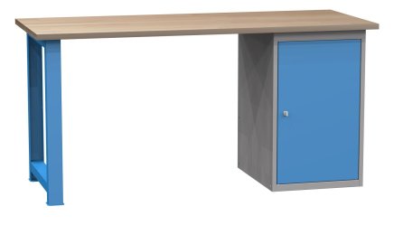 Stół warsztatowy z kontenerkiem 1700 mm - 1