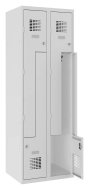 Szafka BHP pracownicza metalowa Sul 32 W, szerokość 600 mm
