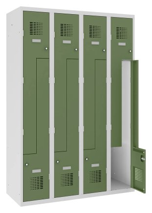 Szafa metalowa Sul 34 W, szerokość 1200 mm - 4