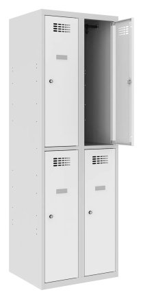 Szafka pracownicza BHP metalowa Sus 322 szer. 600 mm - 4