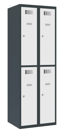 Szafka pracownicza BHP metalowa Sus 322 szer. 600 mm - 5